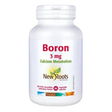 New Roots Boron 3mg 90 Vegetable Capsules - Nature's Source Inc