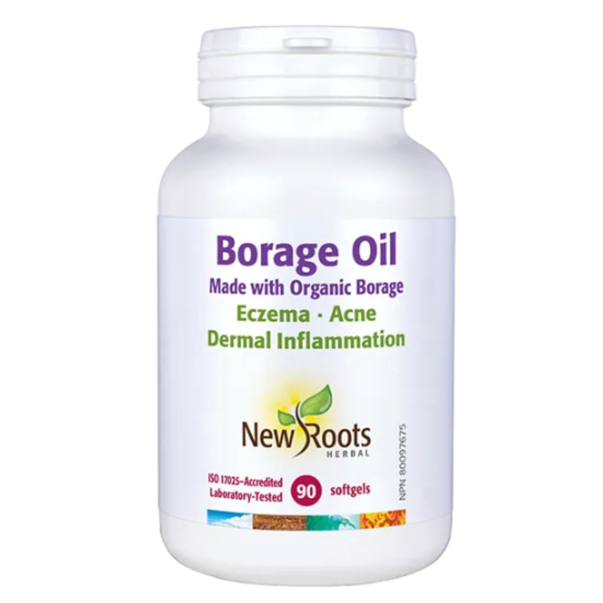 New Roots Borage Oil 90 Softgels - Nature's Source Inc