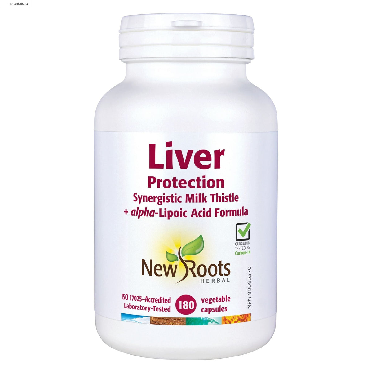 New Roots Liver Protection 180 Vegetable Capsules - Nature's Source Inc