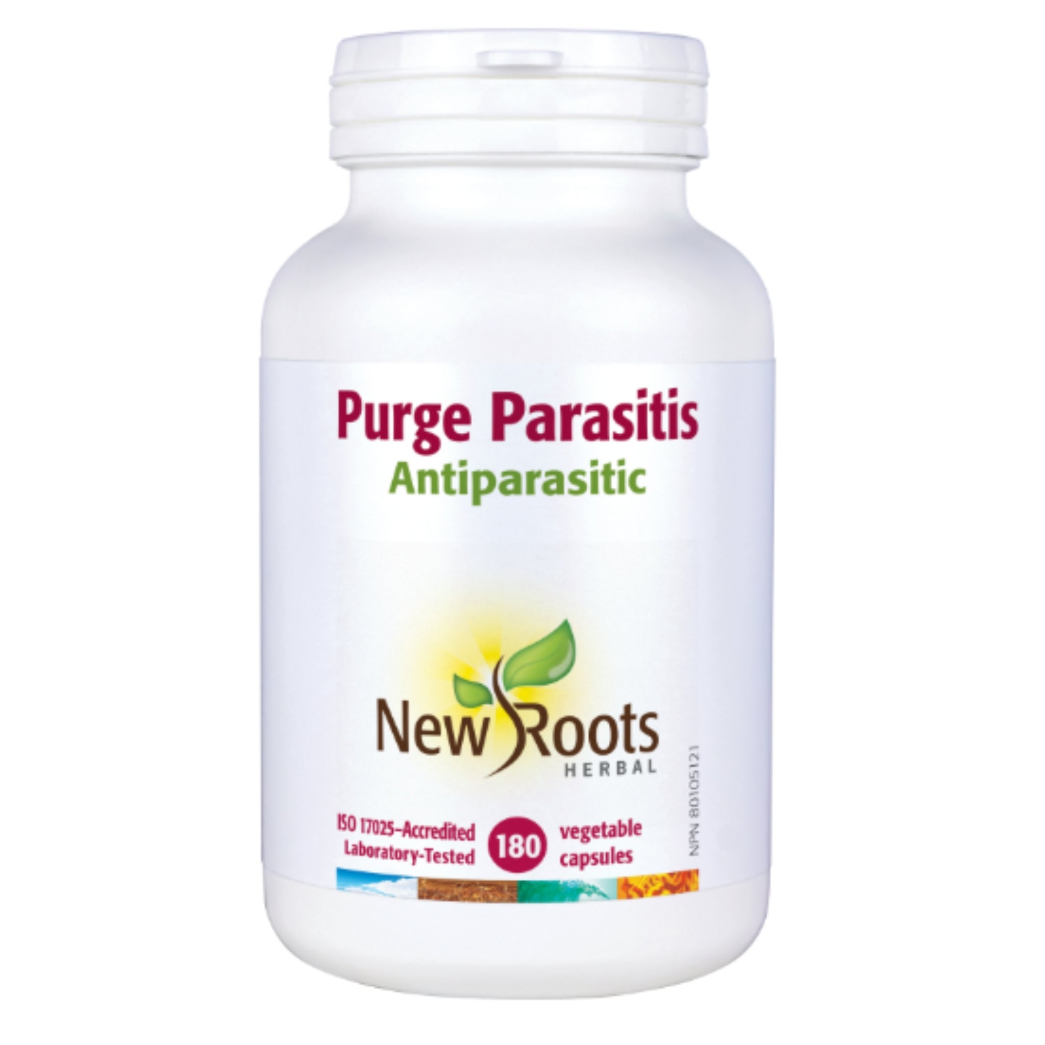 New Roots Purge Parasitis 180 Vegetable Capsules - Nature's Source Inc