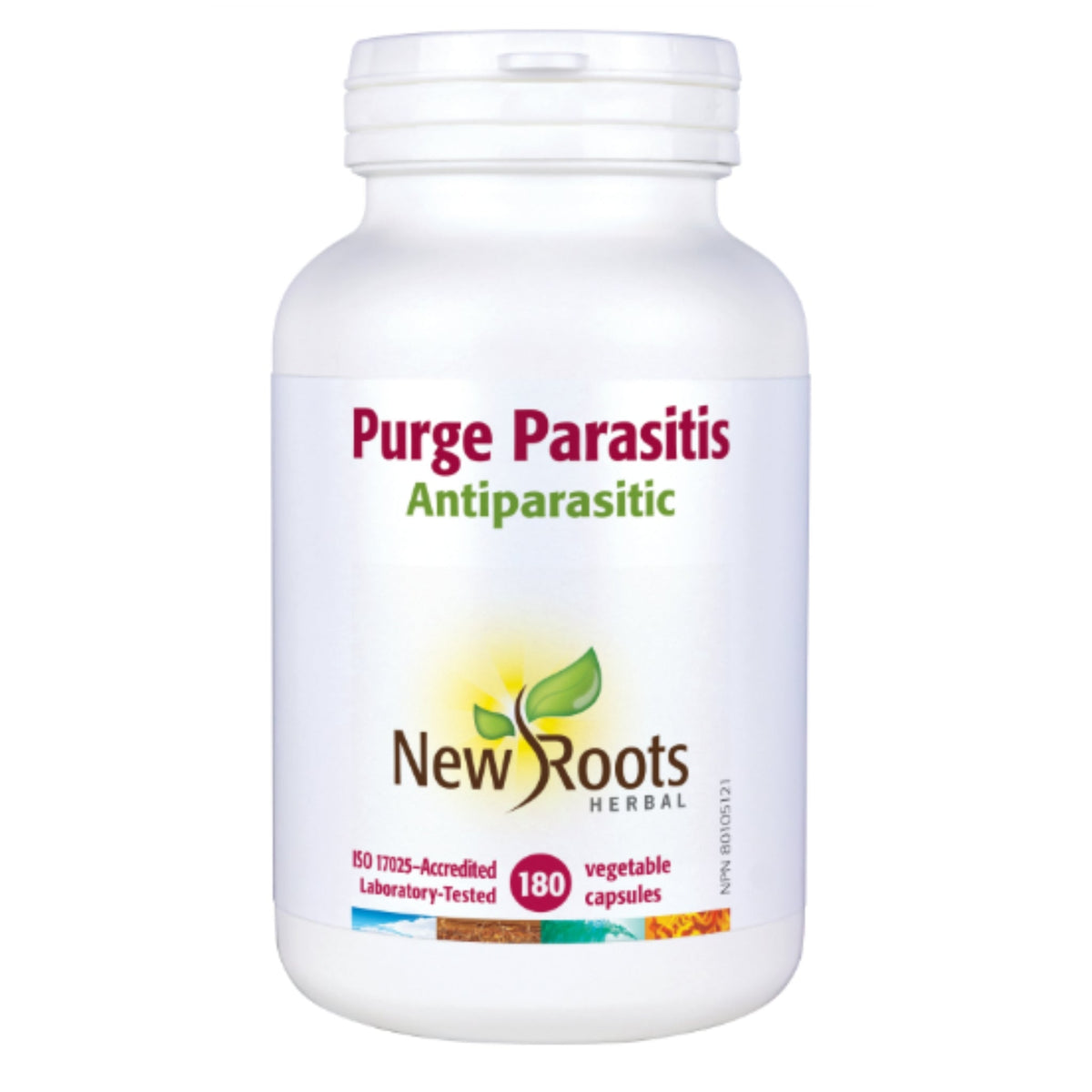 New Roots Purge Parasitis 180 Vegetable Capsules - Nature's Source Inc