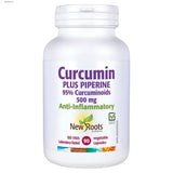New Roots Curcumin Plus Piperine 500mg 90 Vegetable Capsules - Nature's Source Inc