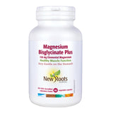 New Roots Magnesium Bisglycinate Plus 150mg 60 Vegetable Capsules - Nature's Source Inc