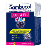 Sambucol Cold & Flu Kids 24 Chewable Tablets - Nature's Source Inc
