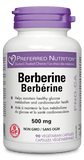 Preferred Nutrition Berberine 500mg 90 Vegetarian Capsules - Nature's Source Inc