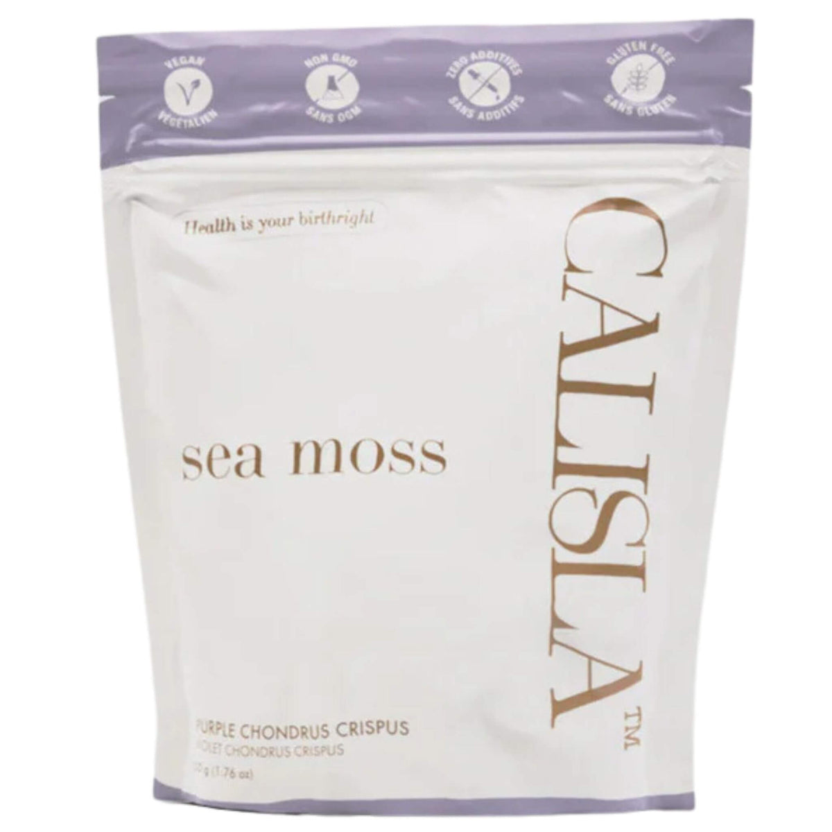 Calisla Purple Irish Sea Moss 50g - Nature's Source Inc