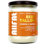 Allfat 100% Grass Fed Beef Tallow Cooking And Baking 400g - Nature's Source Inc