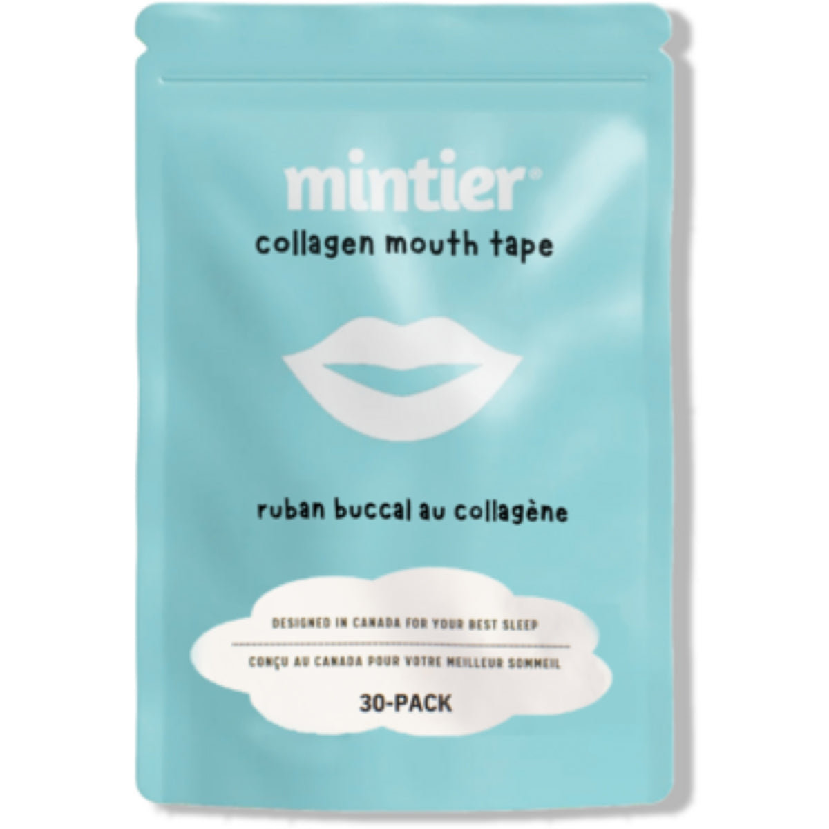 Mintier Collagen Mouth Tape 30 Count - Nature's Source Inc