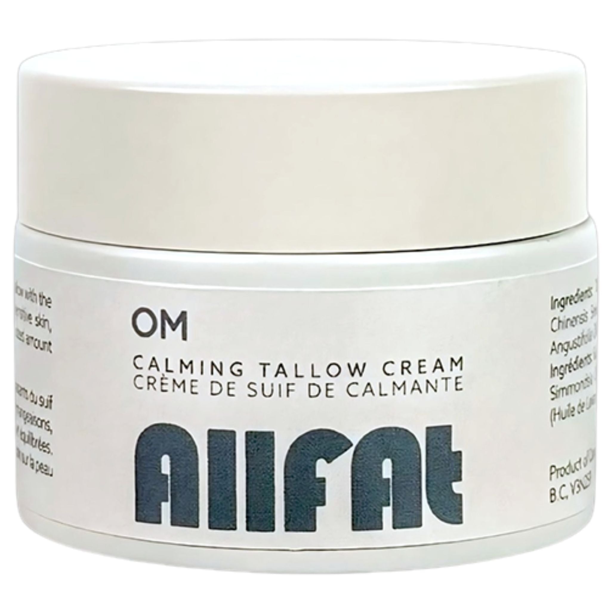 Allfat Skincare OM Calming Tallow Cream 50ml - Nature's Source Inc