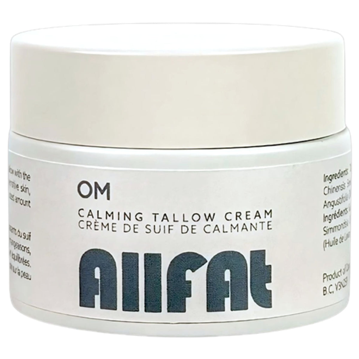 Allfat Skincare OM Calming Tallow Cream 50ml - Nature's Source Inc