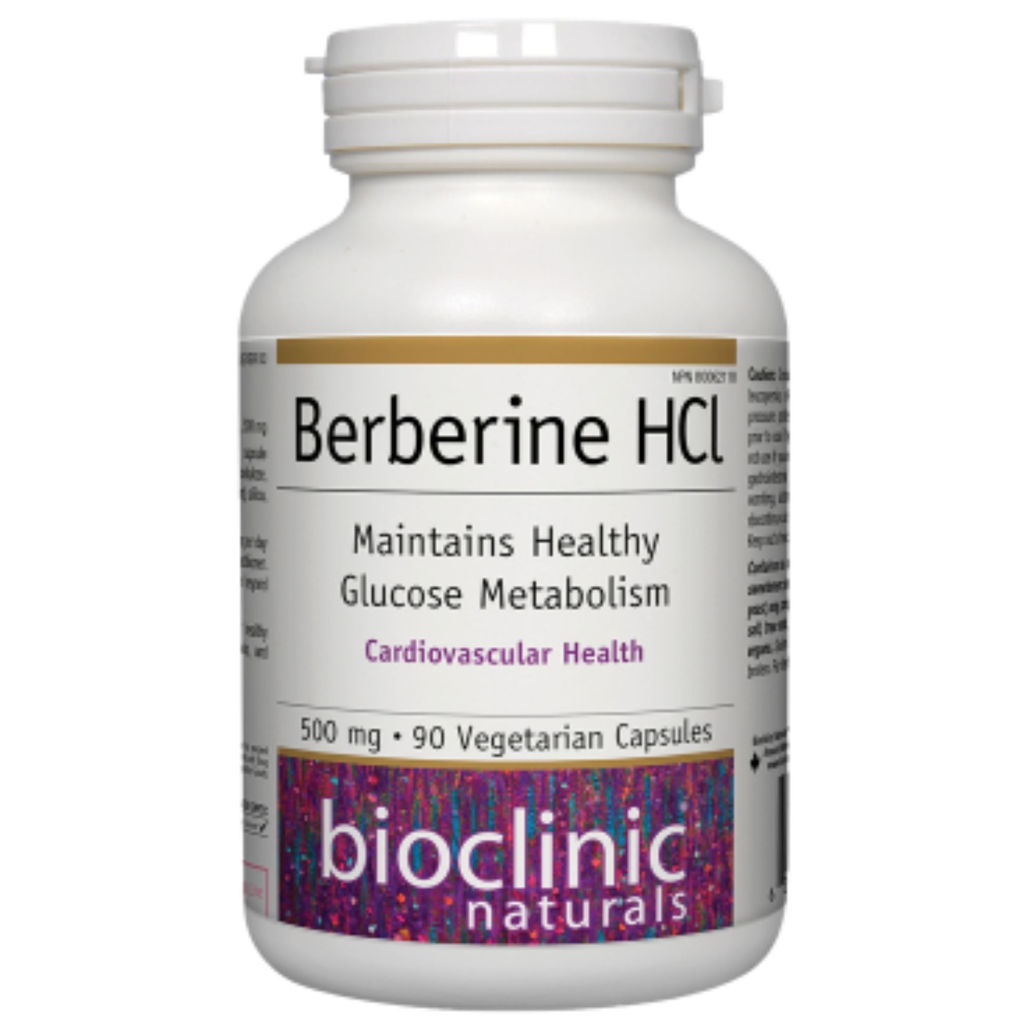 Bioclinic Berberine HCL 90 Vegetarian Capsules - Nature's Source Inc