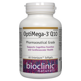 Bioclinic Naturals OptiMega-3 Q10 60 Softgels