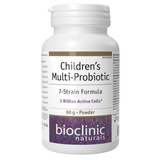 Bioclinic Naturals Children's Multi Probiotic, 7 Strain Formula Powder 60g - Nature's Source Inc