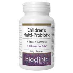 Bioclinic Naturals Children's Multi Probiotic, 7 Strain Formula Powder 60g