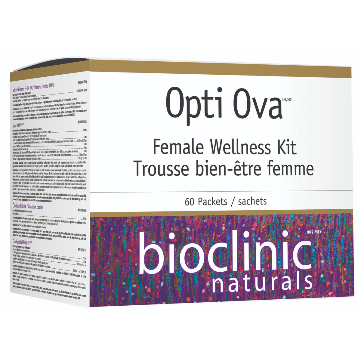 Bioclinic Naturals Opti Ova Female Wellness Kit 60 Packets