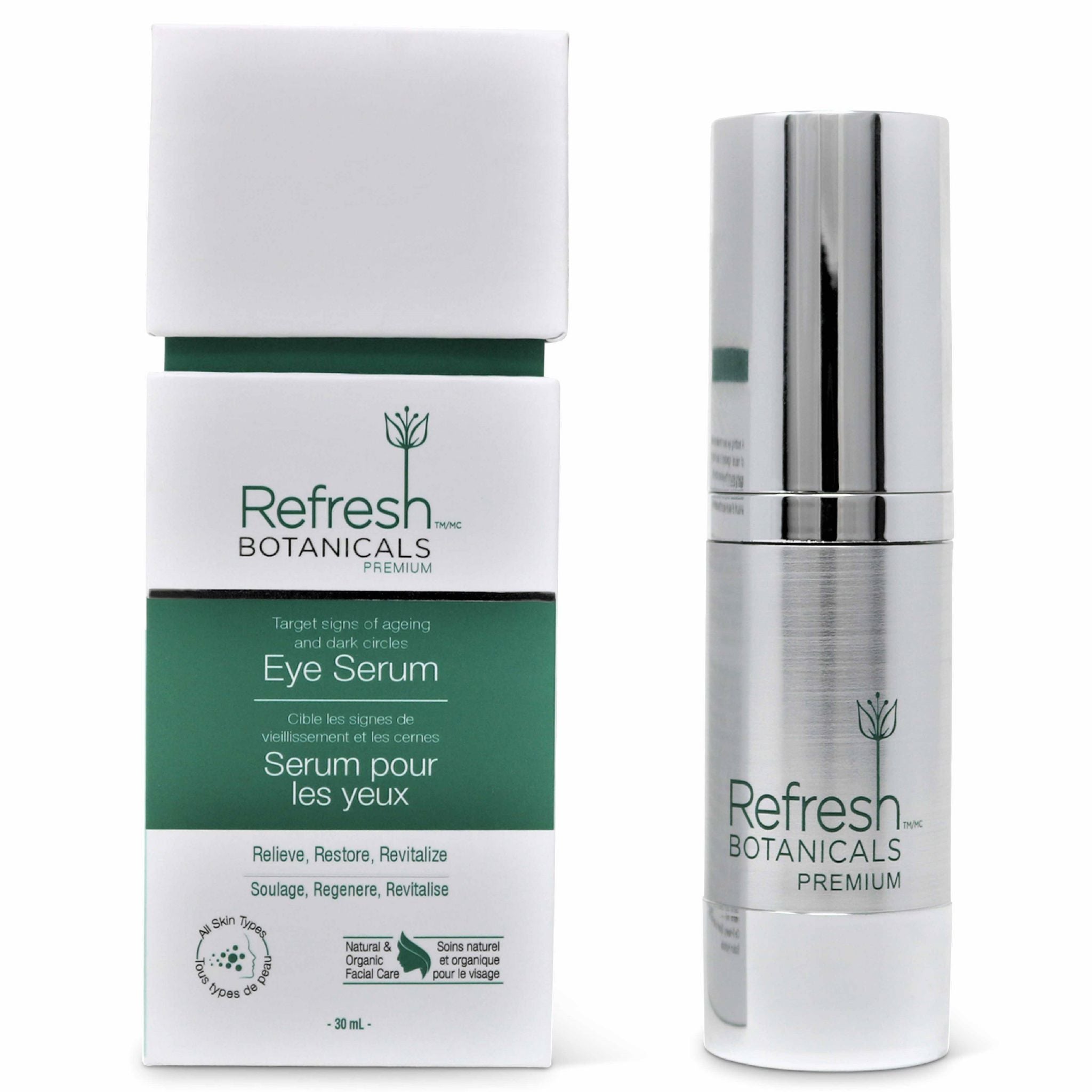 Refresh Botanicals Advanced 7X Eye Serum 30ml - Nature's Source Inc