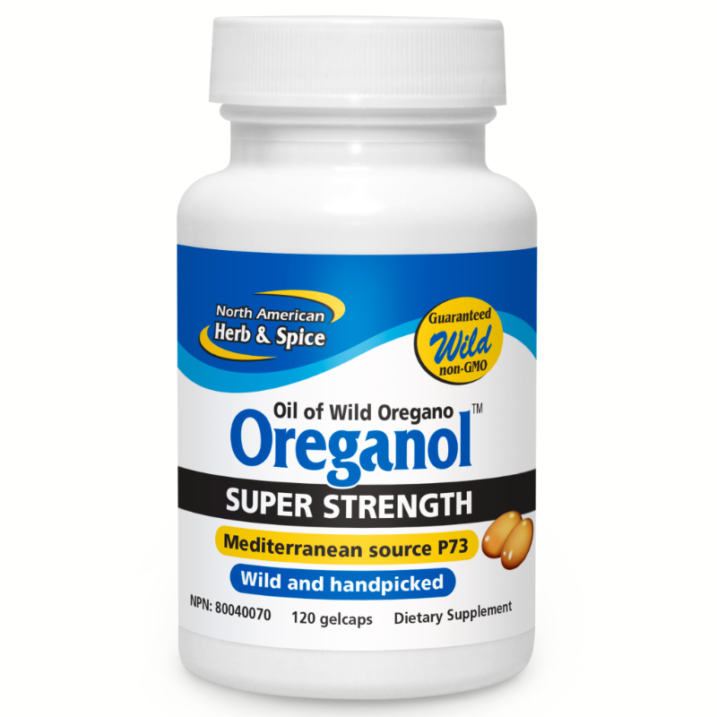 NAHS Oreganol Super Strength P73, 120 Softgels - An Immune Support Supplement, Promotes A Healthy Allergy-Sensitivity Response