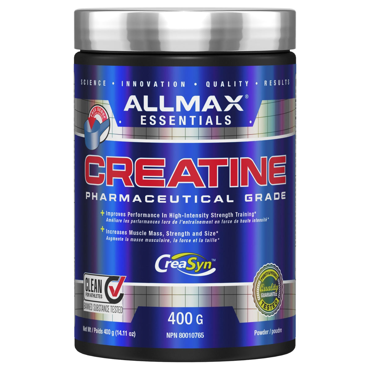 Allmax Creatine 400g - Nature's Source Inc