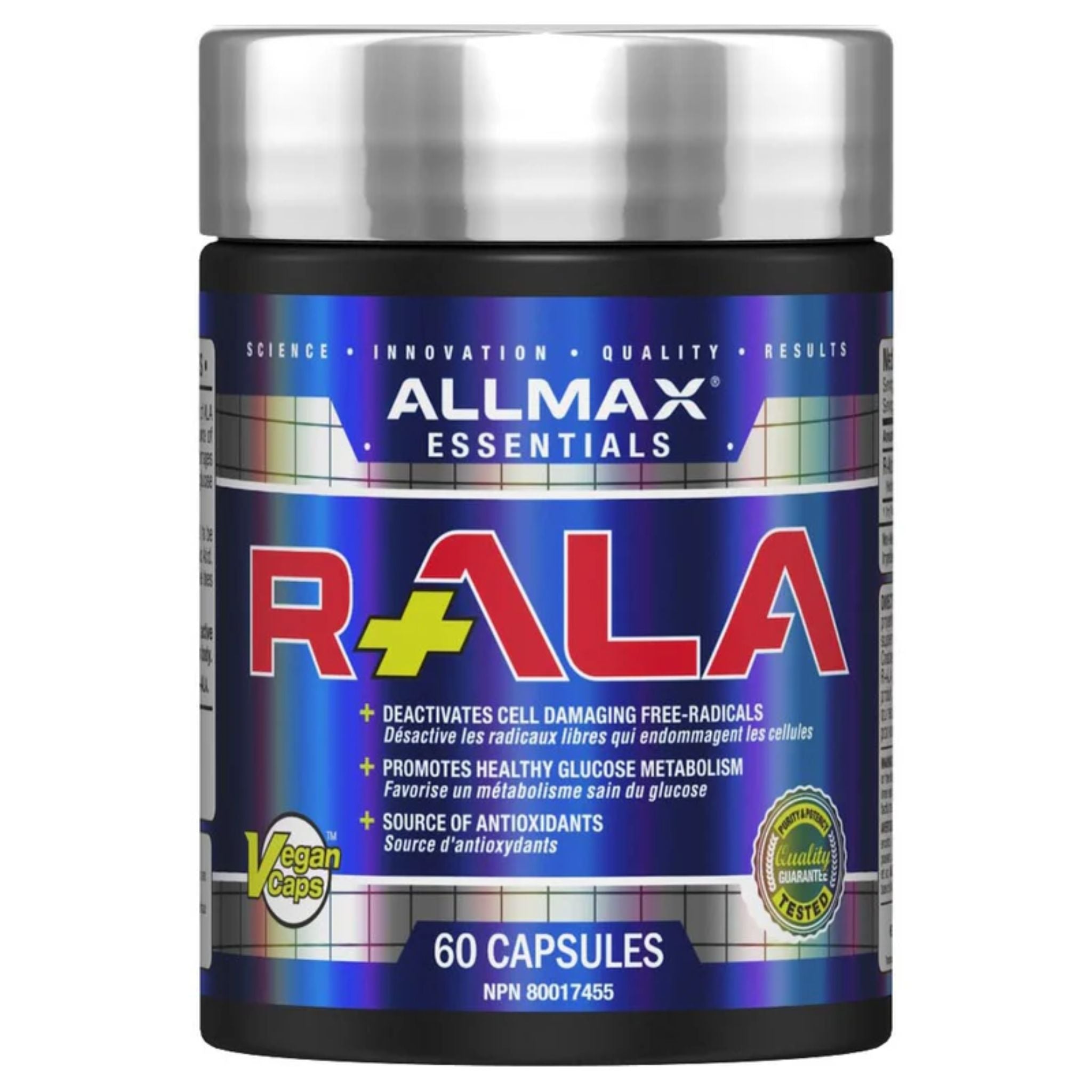 Allmax R - ALA 60 Capsules - Nature's Source Inc