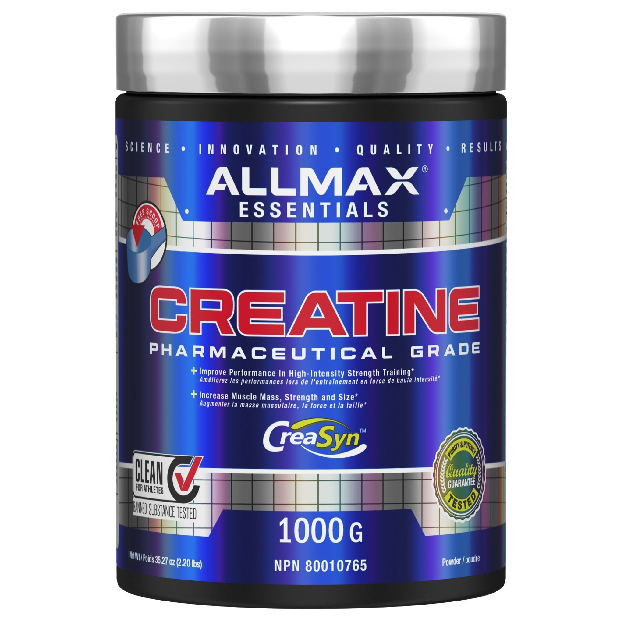 Allmax Creatine 1000g - Nature's Source Inc