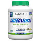 Allmax IsoNatural Whey Protein Isolate Vanilla 5lbs - Nature's Source Inc