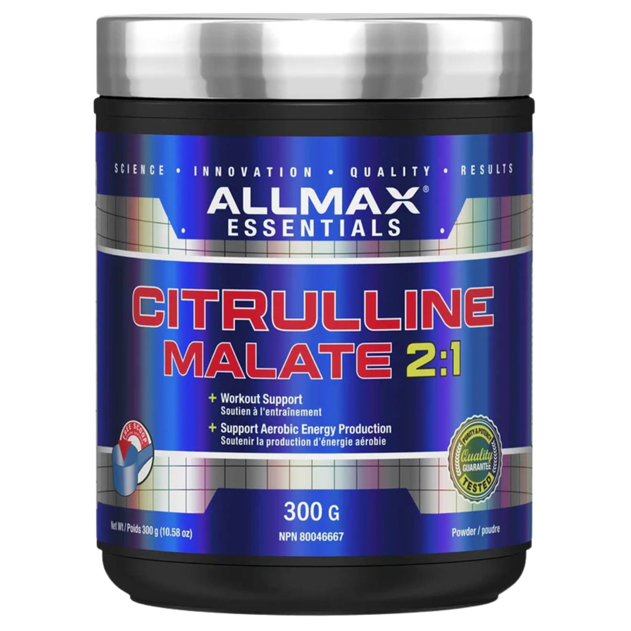 Allmax Citrulline Malate 2:1 300g - Nature's Source Inc