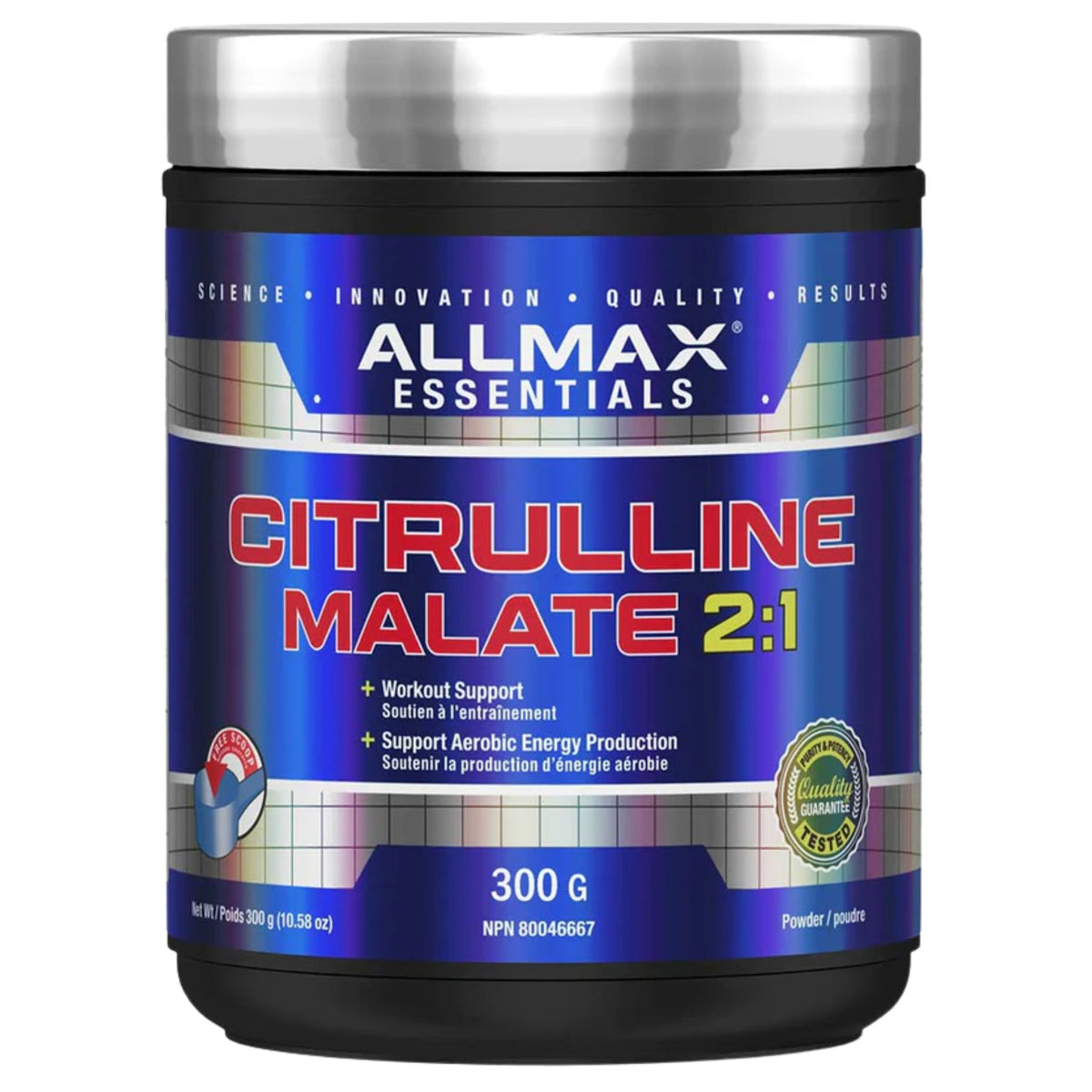 Allmax Citrulline Malate 2:1 300g - Nature's Source Inc