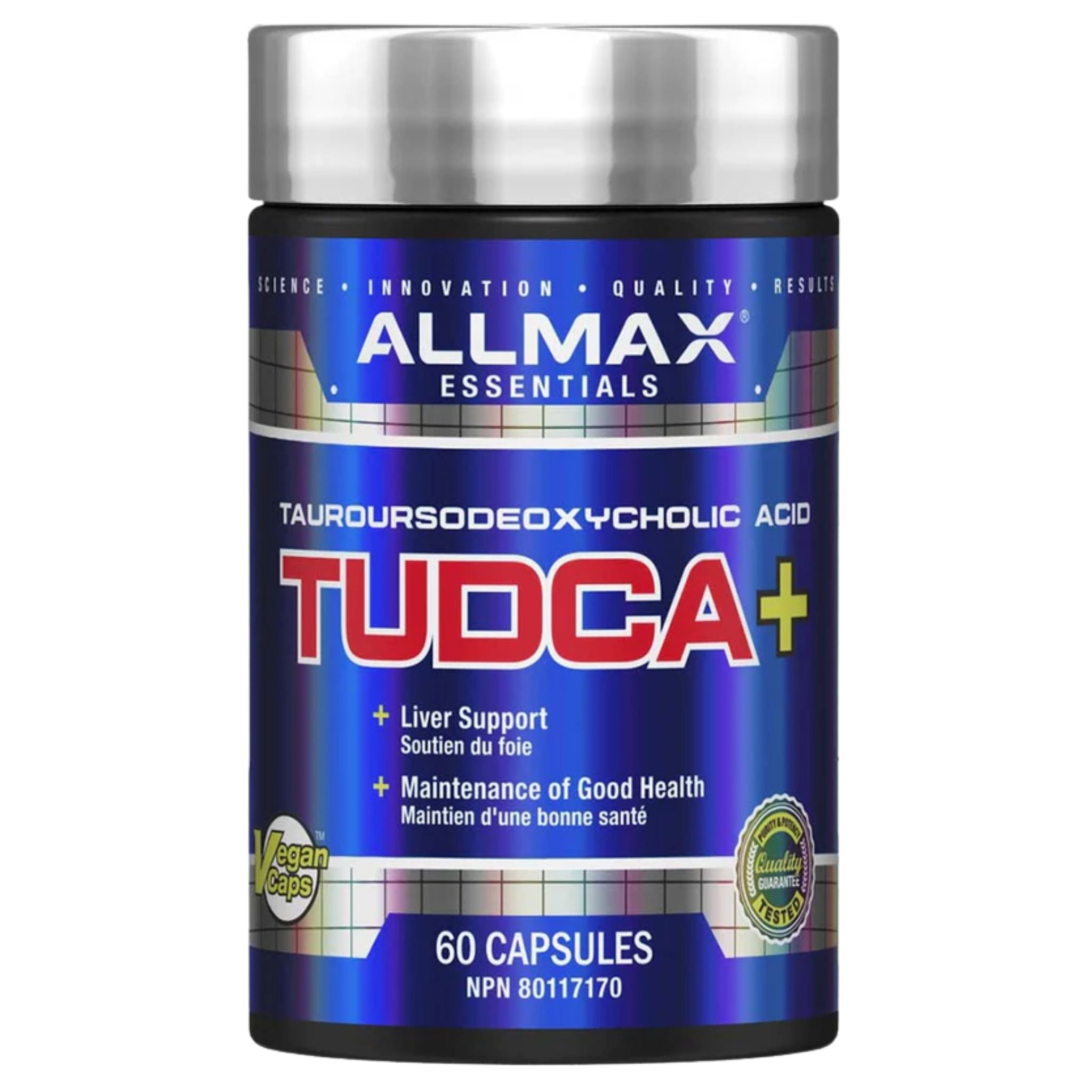 Allmax TUDCA+ 60 Capsules - Nature's Source Inc