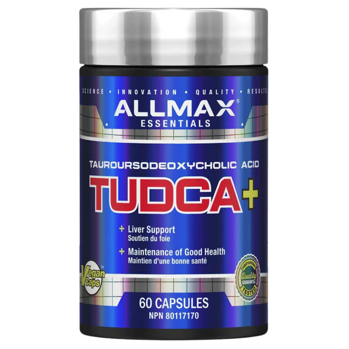 Allmax TUDCA+ 60 Capsules - Nature's Source Inc
