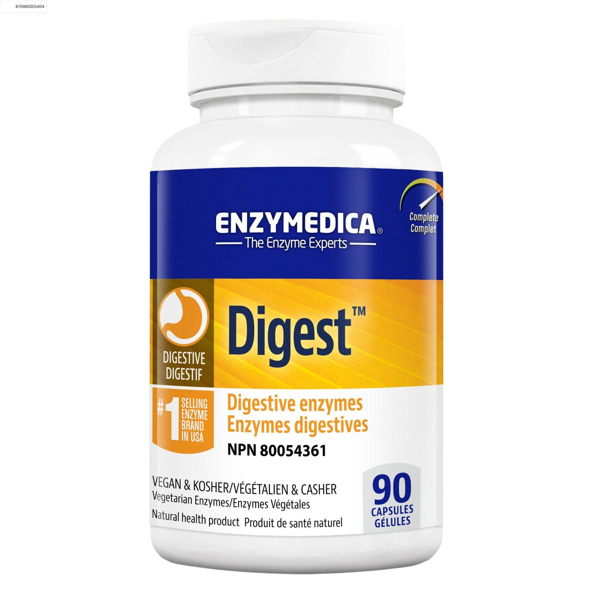 Enzymedica Digest 90 Capsules - Nature's Source Inc