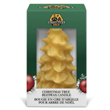 Dutchman's Gold Christmas Tree Beeswax Candle - A Cleaned and Filtered Pure Beeswax, Non - Toxic, Non - Allergenic in Nature, Delicate Fragrance - Nature's Source Inc