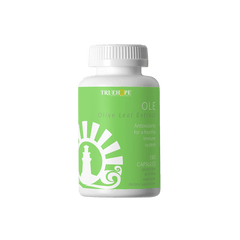 Truehope Olive Leaf Extract 180 Capsules - Improves Immunity, Heart Health, and Bowel Function, Regulate Blood Pressure, an Antioxidant