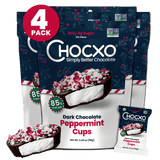 Chocxo Dark Chocolate Peppermint Cups 98g - Nature's Source Inc