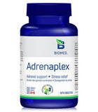 Biomed Adrenaplex 90 Capsules - Adrenal Support for Daily Energy Levels, Stress Relief, Mental Fatigue for Better Sleep & Concentration, Ideal to Balance Both High and Low Cortisol Levels - Nature's Source Inc
