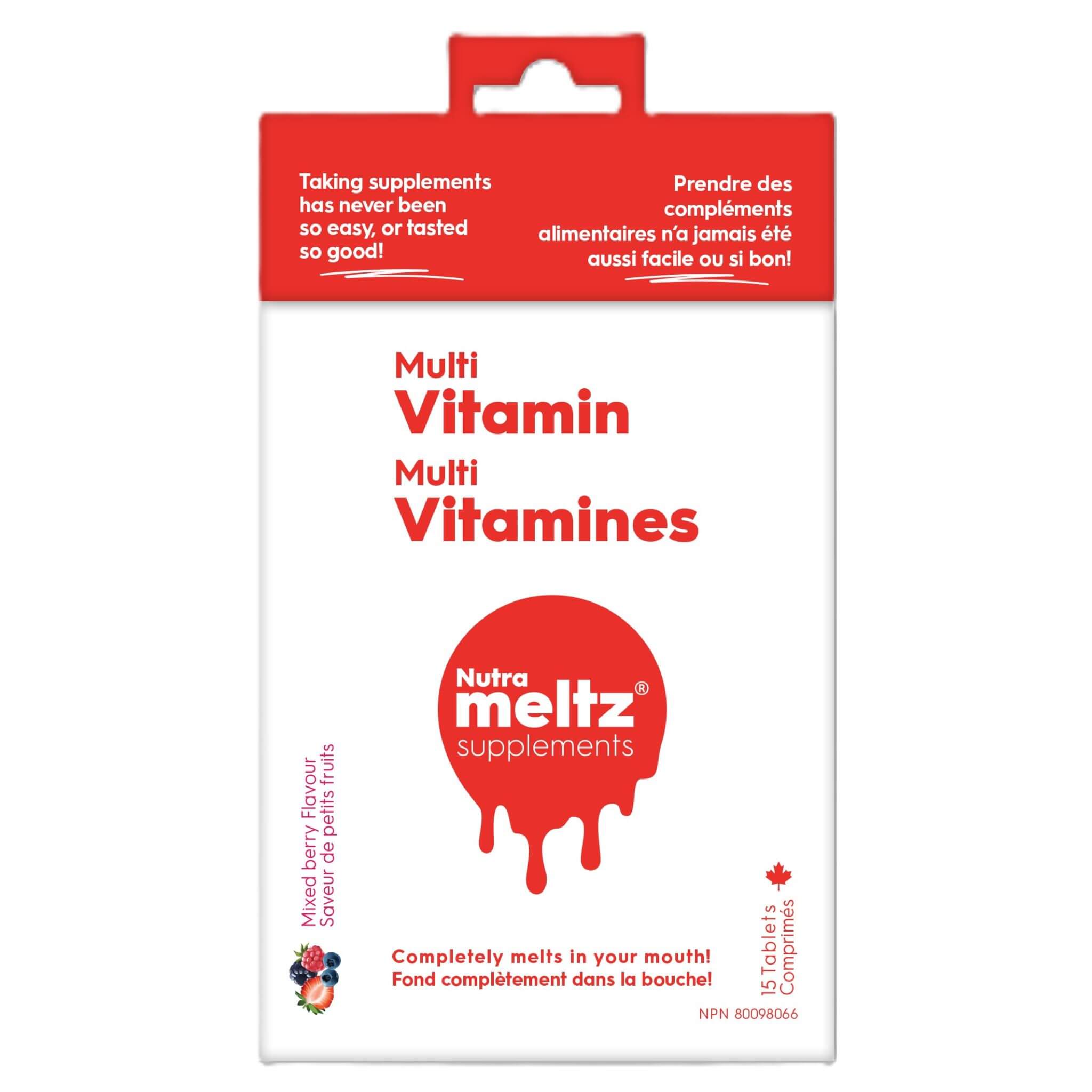 Nutrameltz Multi Vitamin 15 Tablets