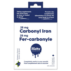 Nutrameltz Carbonyl Iron 28mg 15 Tablets