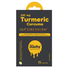 Nutrameltz Curcugen Turmeric 250mg 15 Tablets