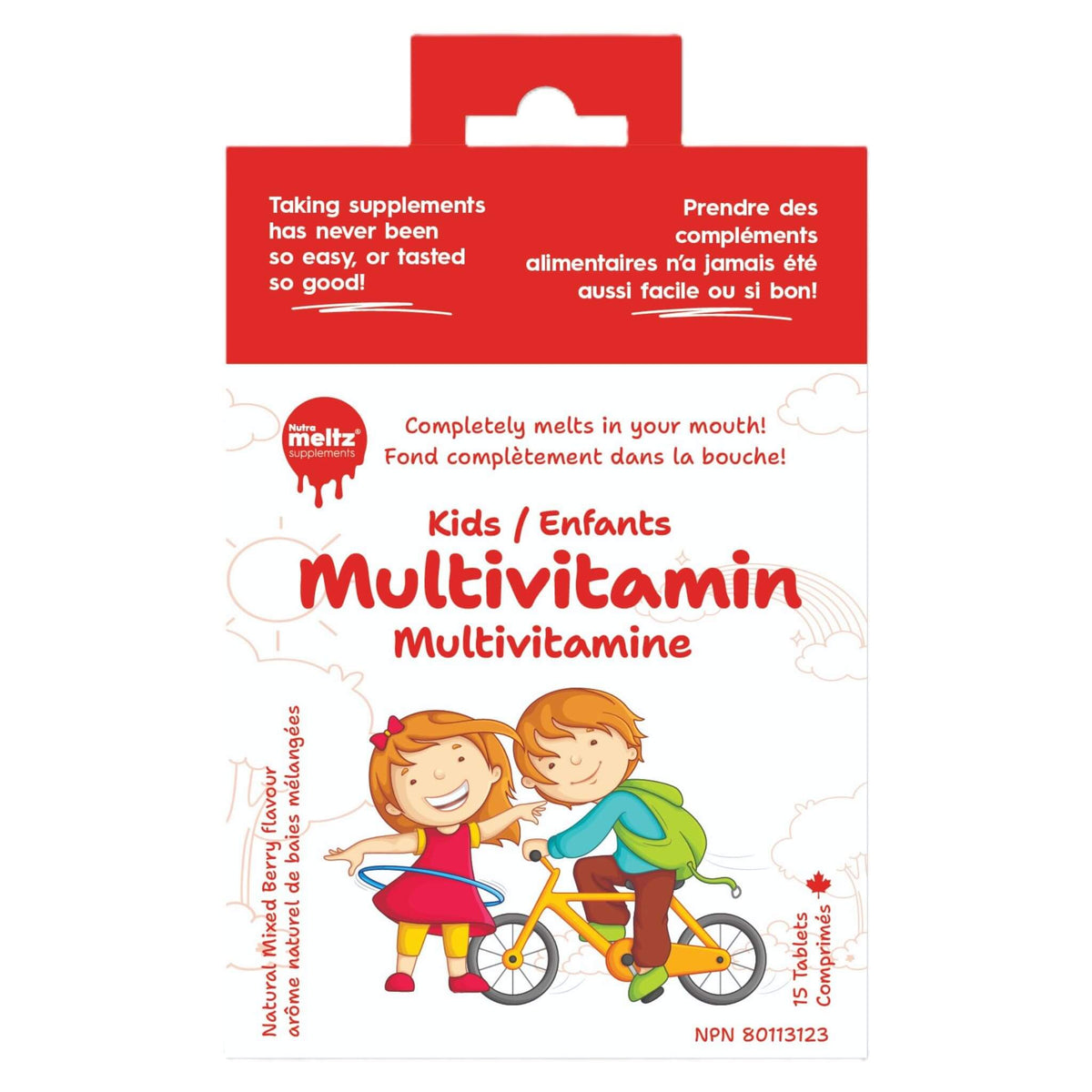 Nutrameltz KIDS Multivitamin 15 Tablets