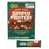 SimplyProtein Stacked Bar Fudgy Almond Crunch 180g - Nature's Source Inc
