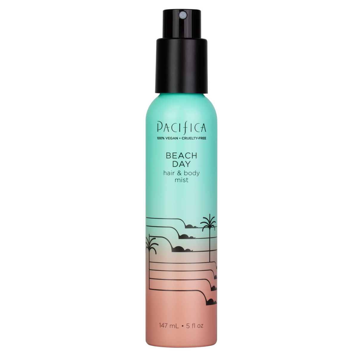 Pacifica Beach Day Hair & Body Mist 147ml - Contains Neuroscience-Backed Ingredients That Positively Impact Mind And Mood, Formulated With Natural And/Or Essential Oils, Better Packaging