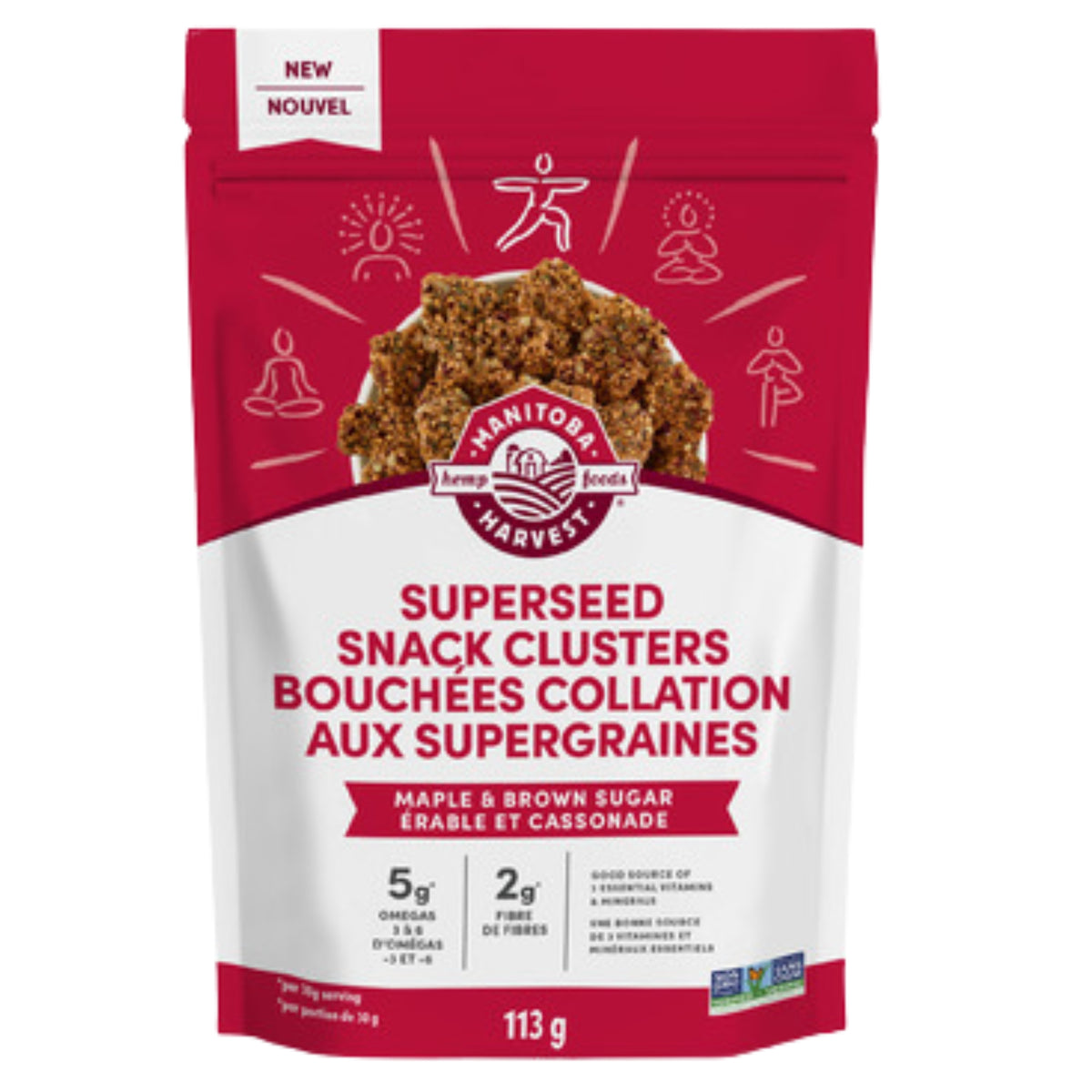 Manitoba Harvest Superseed Snacks Maple 113g - Nature's Source Inc