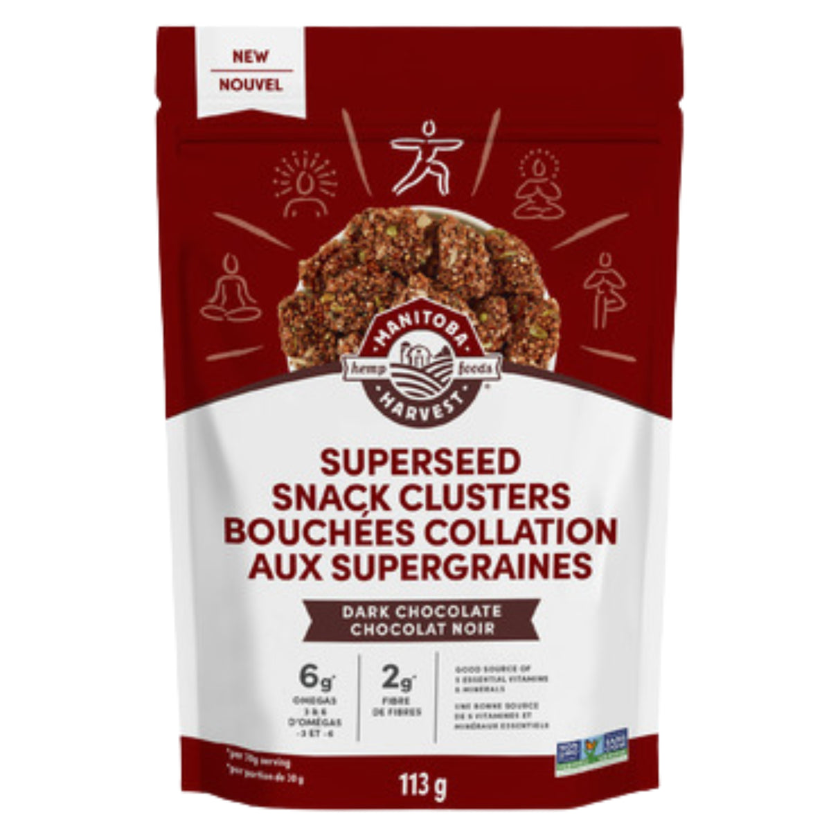 Manitoba Harvest Superseed Snacks Chocolate 113g - Nature's Source Inc