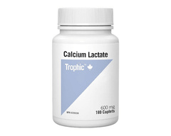 Trophic Calcium Lactate 600mg 180ct