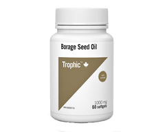 Trophic Borage Seed Oil 1170mg 60 Softgels