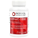 Protocol Ortho C - 1000mg + Bioflavonoid 120 Vegetable Capsules - Nature's Source Inc