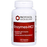 Protocol Enzymes - HCI 120 Capsules - Nature's Source Inc