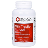 Protocol Milk Thistle Extract 300mg 90 Vegetable Capsules - Nature's Source Inc