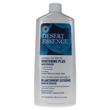 Desert Essence Tea Tree Whitening Plus Mouthwash Cool Mint 480ml - Brightens Teeth And Freshens Breath, Helps Soothe Gums, Natural Tea Tree Oil Whitening Mouthwash - Nature's Source Inc