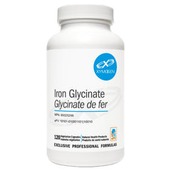 XYMOGEN® Iron Glycinate 120 Vegetarian Capsules