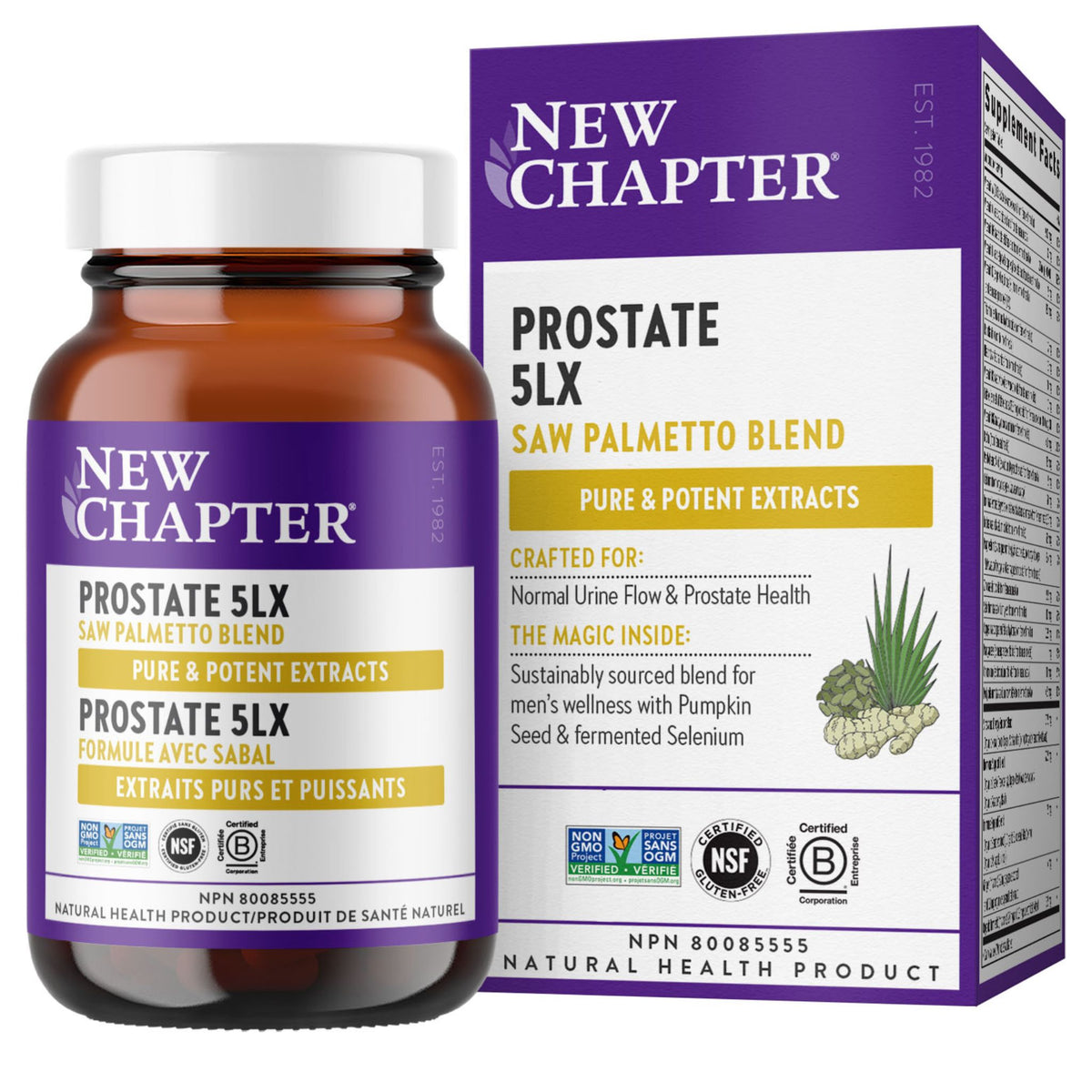 New Chapter Prostate 5LX 120 Capsules